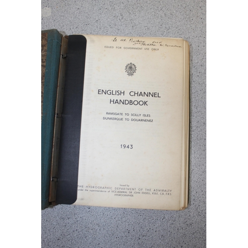 583 - 1943 edition of 'English Channel Handbook' published by the Admiralty Photographic Dept.