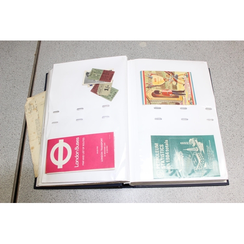 600 - Large qty of ephemera to include Postcards, Letters, Programmes and School work