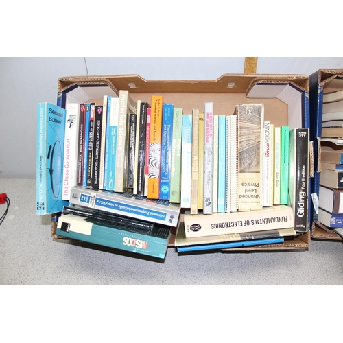 631 - 2 boxes of assorted books to inc Science reference