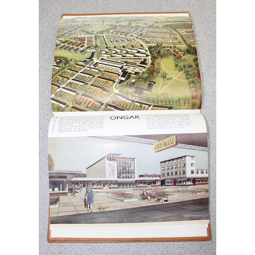 593 - Patrick Abercrombie 'Greater London plan 1944' published 1945 by HMSO, with Tate library stamp