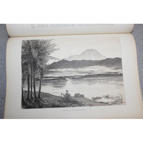 592 - John Whitehead (1860-1899). 'Exploration of Mount Kina Balu, North Borneo' published 1893 by Gurney ... 