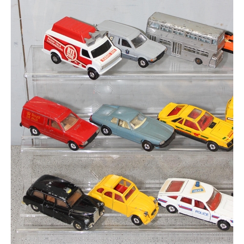 1546 - Qty of assorted vintage diecast toy vehicles, mainly Corgi