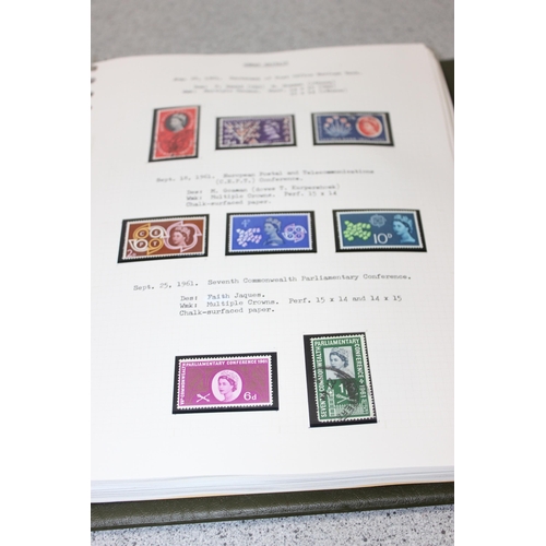 635 - Stamp album of GB commemoratives 1924 to early 1980s mainly mint, some used.  Includes 1935 Silver J... 