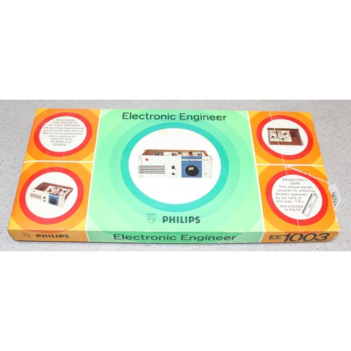 1538 - Vintage Philips EE1003 Electronic Engineer Set Educational Kit