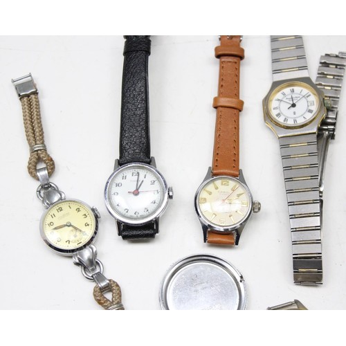 1315 - Large qty of assorted watches to inc Swatch, Fossil, Seiko, Tourist, Mappin & Webb etc