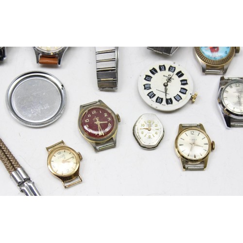 1315 - Large qty of assorted watches to inc Swatch, Fossil, Seiko, Tourist, Mappin & Webb etc