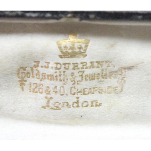 1171 - A pair of 18ct gold cufflinks, marked 18 and XRF confirmed, approx 6.44g gross, in box