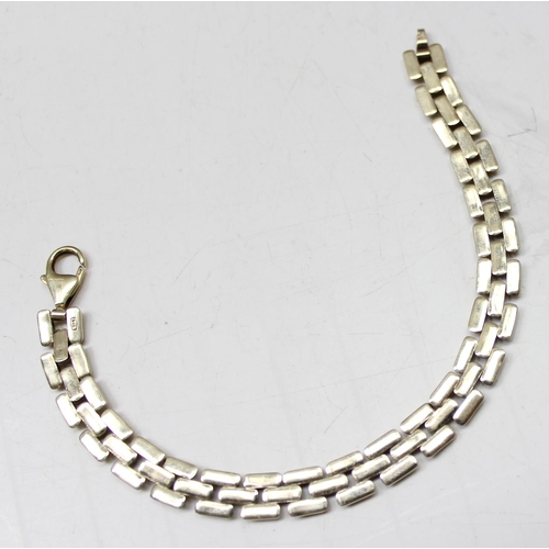 1188 - Italian 9ct gold bracelet, marked 375 but XRF confirmed, approx 18cm long, approx 6.48g gross