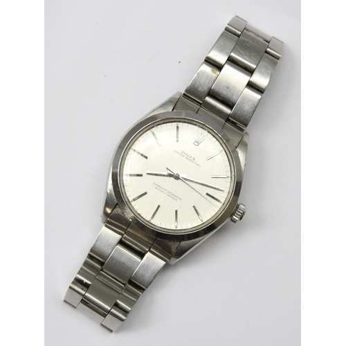 1329 - A vintage Rolex Oyster Perpetual Superlative Chronometer Officially Certified watch with stainless s... 