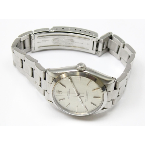 1329 - A vintage Rolex Oyster Perpetual Superlative Chronometer Officially Certified watch with stainless s... 