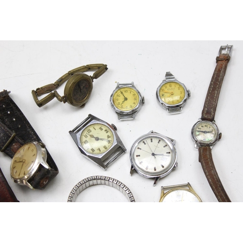 1331 - Qty of assorted vintage wristwatches to inc Lucerne, Smith's Empire, Chronometer Election etc etc