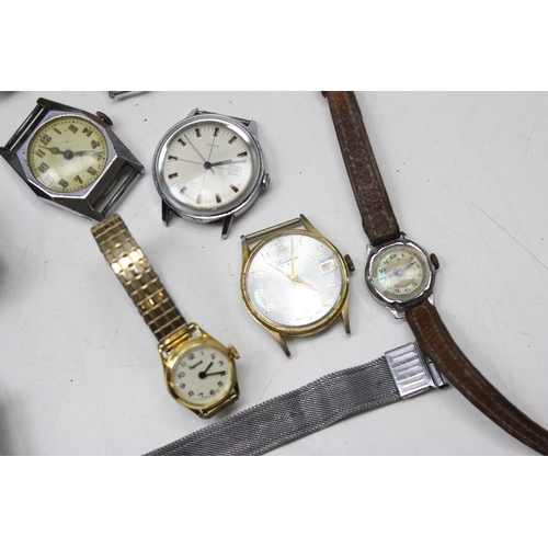 1331 - Qty of assorted vintage wristwatches to inc Lucerne, Smith's Empire, Chronometer Election etc etc