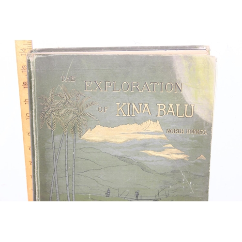 592 - John Whitehead (1860-1899). 'Exploration of Mount Kina Balu, North Borneo' published 1893 by Gurney ... 