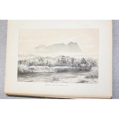 592 - John Whitehead (1860-1899). 'Exploration of Mount Kina Balu, North Borneo' published 1893 by Gurney ... 