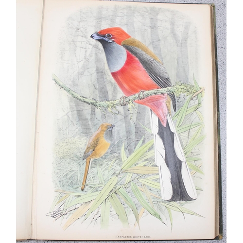 592 - John Whitehead (1860-1899). 'Exploration of Mount Kina Balu, North Borneo' published 1893 by Gurney ... 