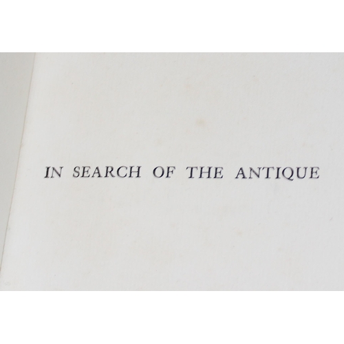 636 - Thomas Rohan 'In Search of the Antique', signed limited edition of 50 published by Mills & Boon of L... 