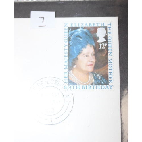 642 - Stamps - GB FDC 1980 Queen Mother, HOUSE OF LORDS CDs, Unaddressed