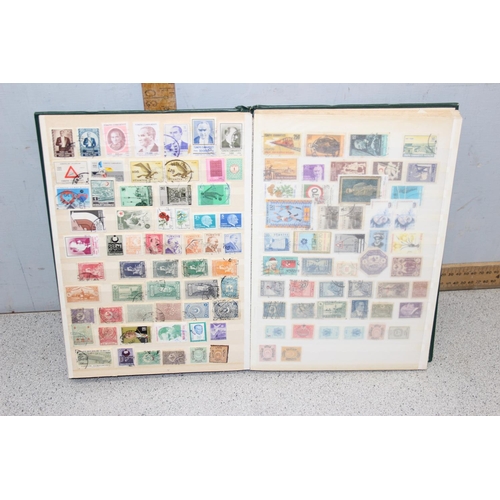 643 - Stamps - 2 Albums & folders, World in Germany, Philippines etc