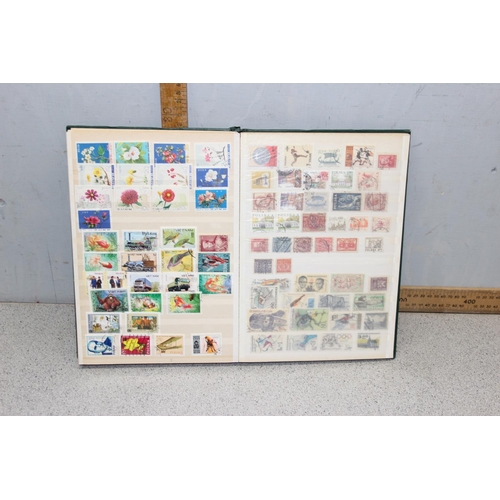 643 - Stamps - 2 Albums & folders, World in Germany, Philippines etc