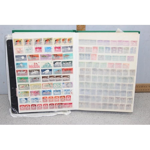 643 - Stamps - 2 Albums & folders, World in Germany, Philippines etc