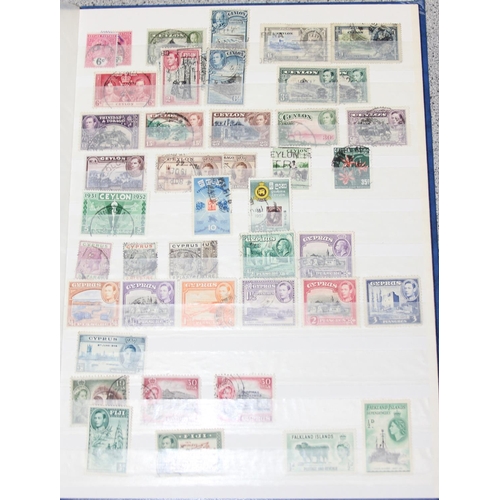 644 - Stamps - GB & Commonwealth in Stockbook, all reigns