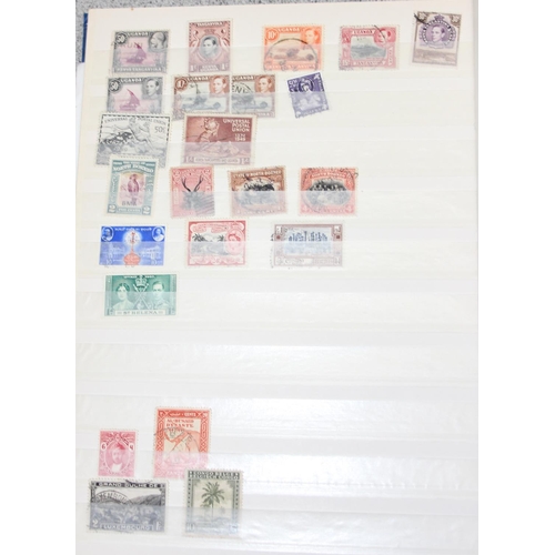 644 - Stamps - GB & Commonwealth in Stockbook, all reigns