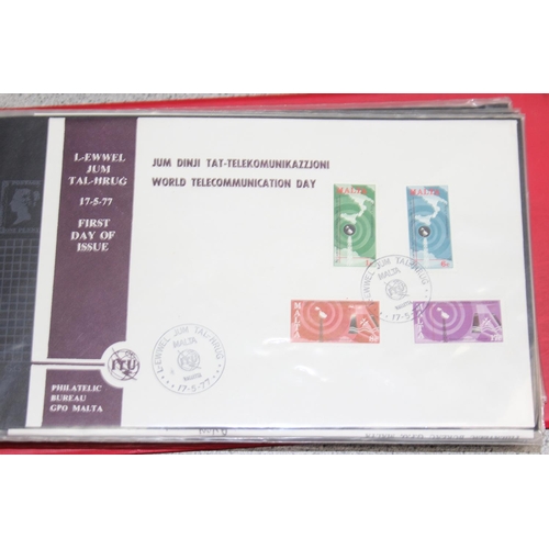 646 - Stamps - Malta 60 Firs day Covers