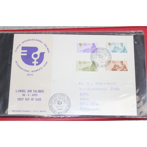 646 - Stamps - Malta 60 Firs day Covers