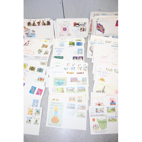 648 - Stamps - GB & Channels islands FDCs, duplicated