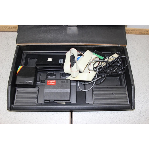 1549 - Sinclair ZX microdrive, 8 cased microdrive cartridges, ramwrite word processor all in a data5000 ret... 