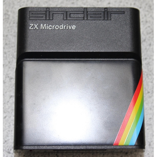 1549 - Sinclair ZX microdrive, 8 cased microdrive cartridges, ramwrite word processor all in a data5000 ret... 