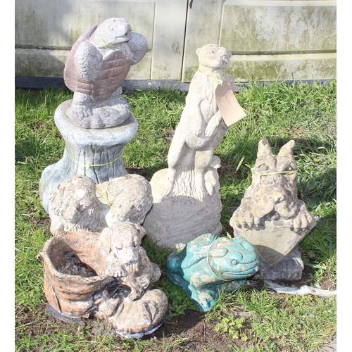 305 - Qty of garden ornaments