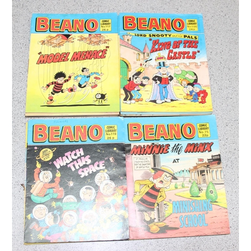 552A - Large qty of assorted Beano magazines and comics etc