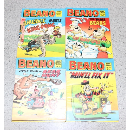 552A - Large qty of assorted Beano magazines and comics etc