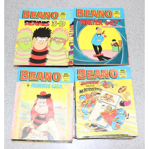 552A - Large qty of assorted Beano magazines and comics etc