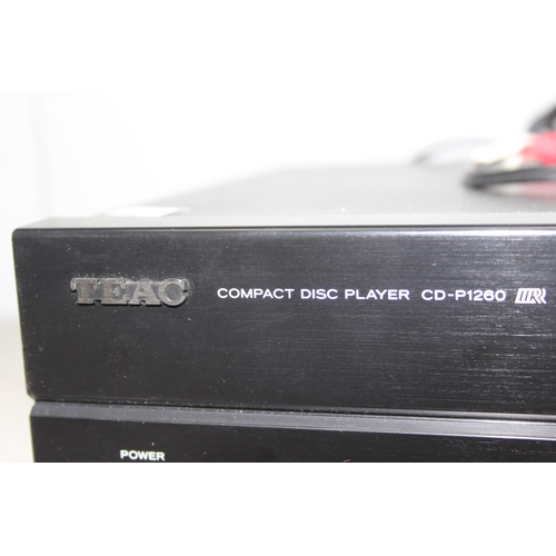 879 - TEAC Compact disc player CD-P1260