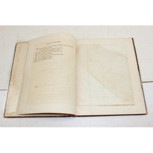 588A - Atlas to the Modern State of Spain by J. Fr. Bourgoing, rare 1808 first edition, complete with large... 