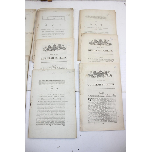 568A - Qty of antique legal documents, mainly relating to Dorset, mainly early 19th century