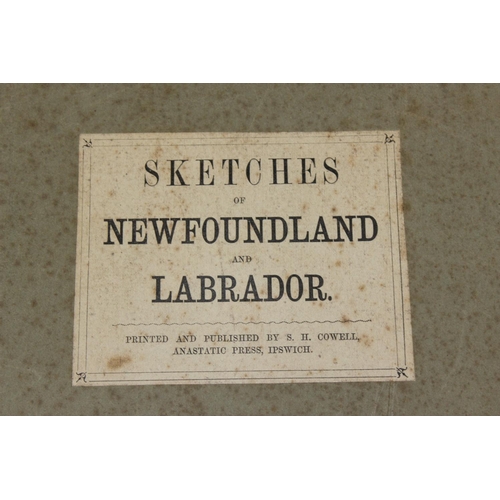 603A - Sketches of Newfoundland and Labrador by William Grey, c.1858 GREY, William (1819-1872). Sketches of... 