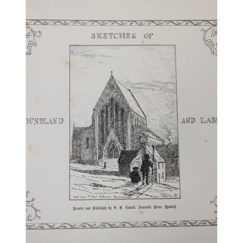 603A - Sketches of Newfoundland and Labrador by William Grey, c.1858 GREY, William (1819-1872). Sketches of... 