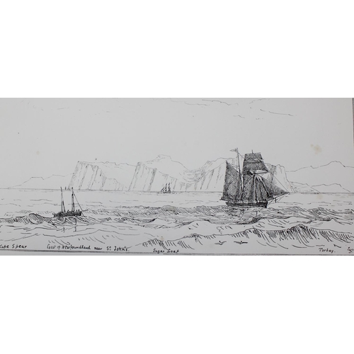 603A - Sketches of Newfoundland and Labrador by William Grey, c.1858 GREY, William (1819-1872). Sketches of... 