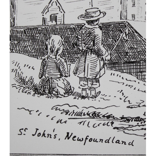 603A - Sketches of Newfoundland and Labrador by William Grey, c.1858 GREY, William (1819-1872). Sketches of... 