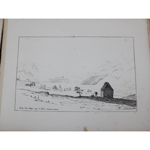 603A - Sketches of Newfoundland and Labrador by William Grey, c.1858 GREY, William (1819-1872). Sketches of... 