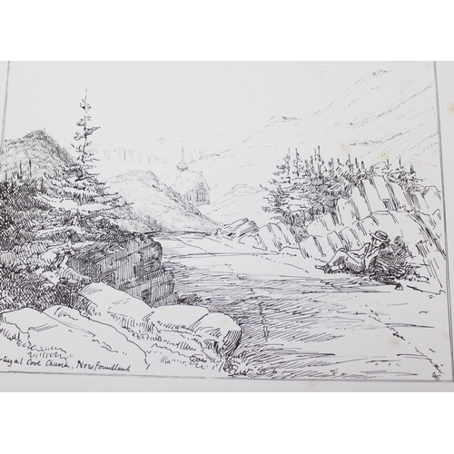 603A - Sketches of Newfoundland and Labrador by William Grey, c.1858 GREY, William (1819-1872). Sketches of... 