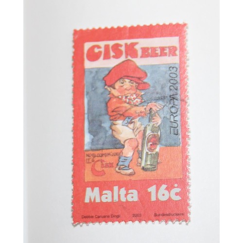 645 - Stamps - Malta, Stock lot in 3 albums, Mint & Used, QV/QE2, Large quantity