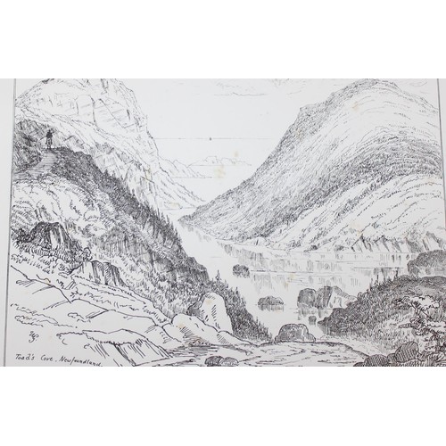 603A - Sketches of Newfoundland and Labrador by William Grey, c.1858 GREY, William (1819-1872). Sketches of... 