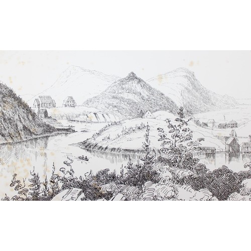 603A - Sketches of Newfoundland and Labrador by William Grey, c.1858 GREY, William (1819-1872). Sketches of... 