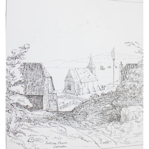 603A - Sketches of Newfoundland and Labrador by William Grey, c.1858 GREY, William (1819-1872). Sketches of... 