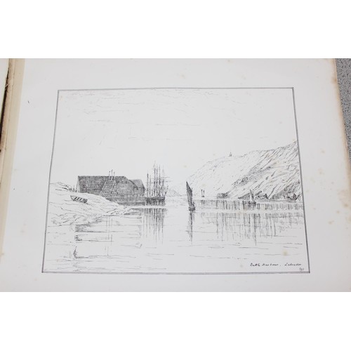 603A - Sketches of Newfoundland and Labrador by William Grey, c.1858 GREY, William (1819-1872). Sketches of... 