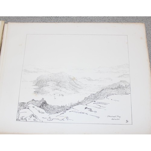 603A - Sketches of Newfoundland and Labrador by William Grey, c.1858 GREY, William (1819-1872). Sketches of... 